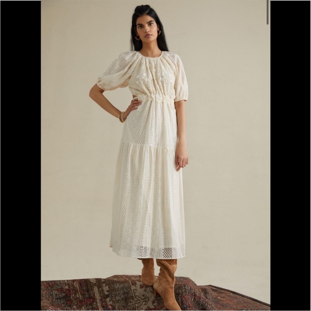 Anthropologie Verb by Pallavi Singhee
Agneza Lace Maxi Dress